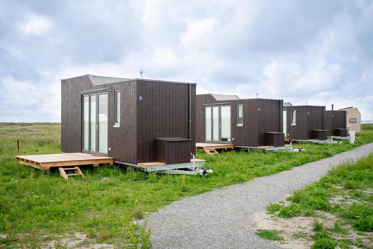 Tiny House Nature 9 Zur Kuhweide - Green Tiny Village Harlesiel 카롤리넨시엘 외부 사진