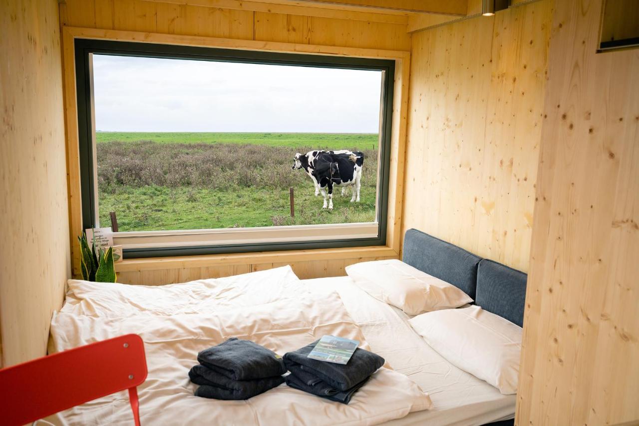 Tiny House Nature 9 Zur Kuhweide - Green Tiny Village Harlesiel 카롤리넨시엘 외부 사진