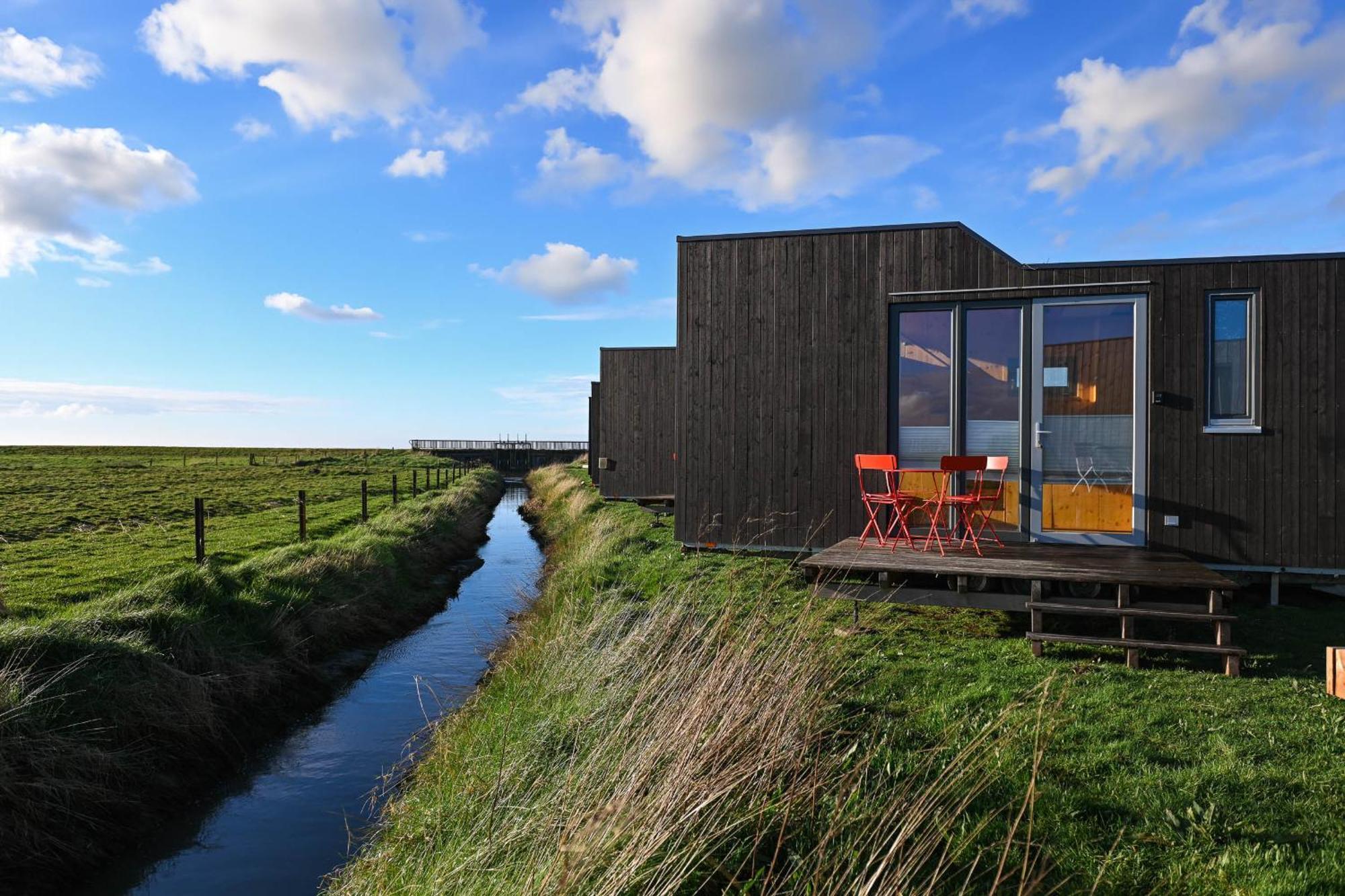 Tiny House Nature 9 Zur Kuhweide - Green Tiny Village Harlesiel 카롤리넨시엘 외부 사진