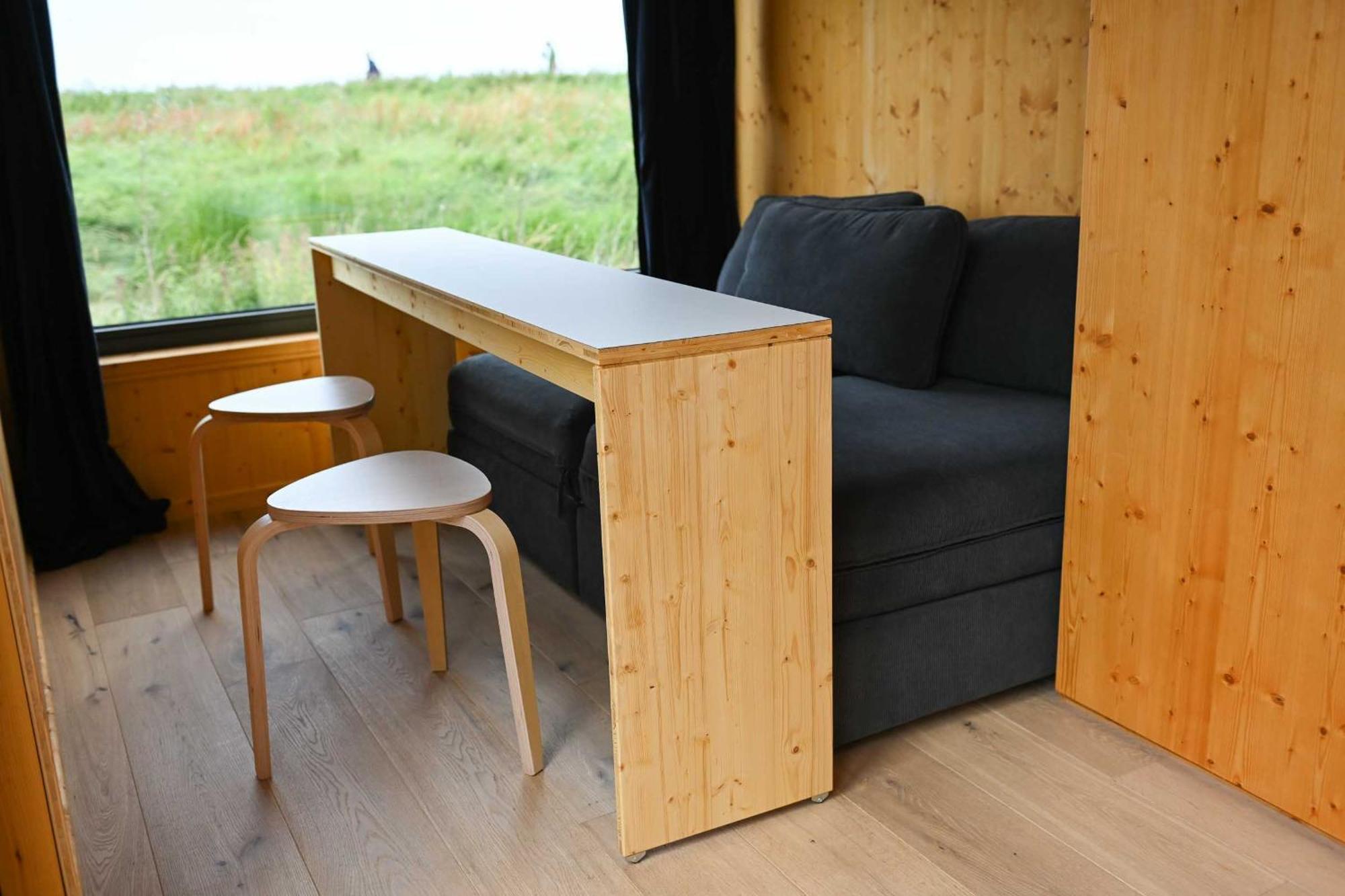 Tiny House Nature 9 Zur Kuhweide - Green Tiny Village Harlesiel 카롤리넨시엘 외부 사진